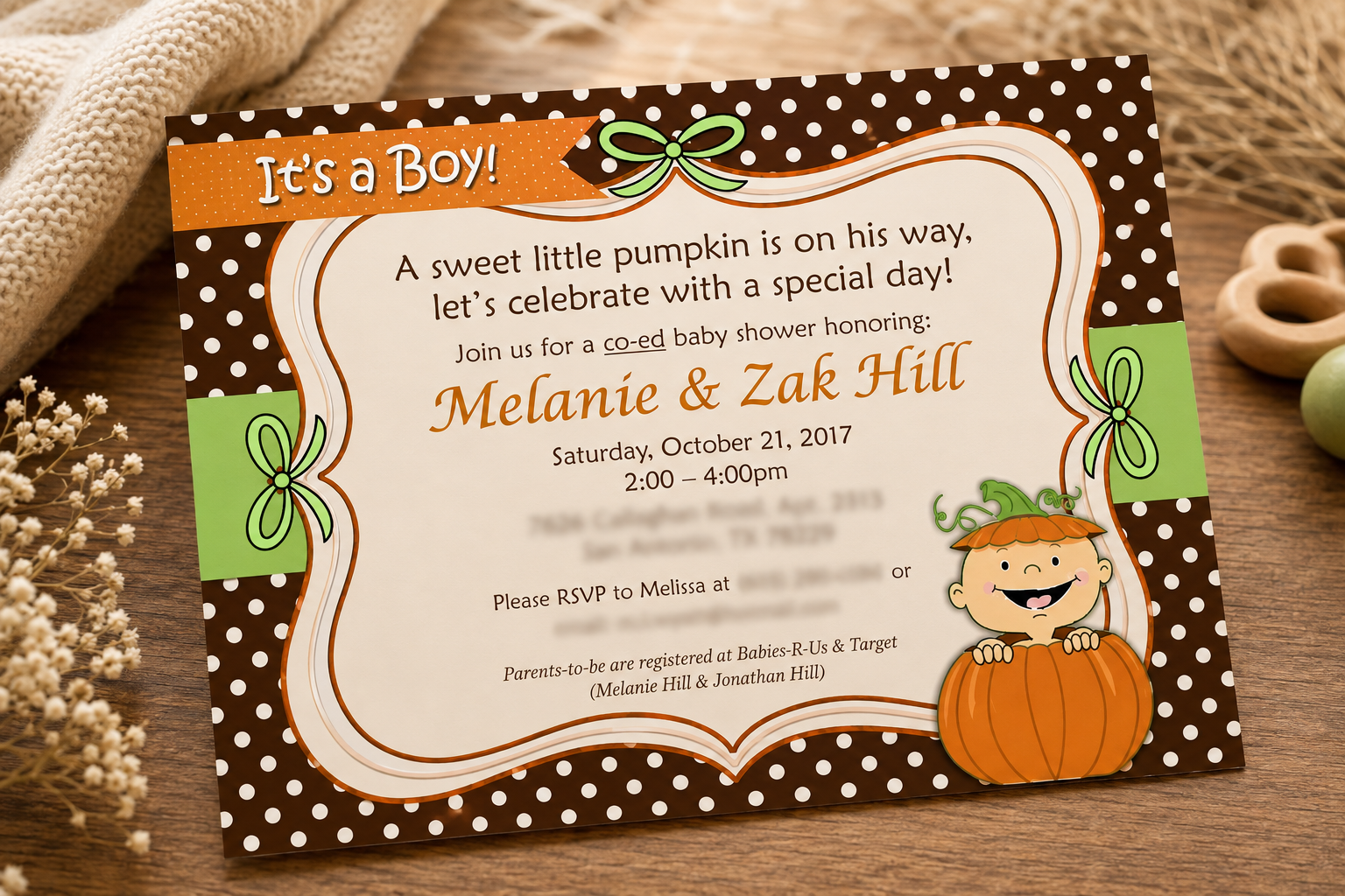 Baby Shower Invitation