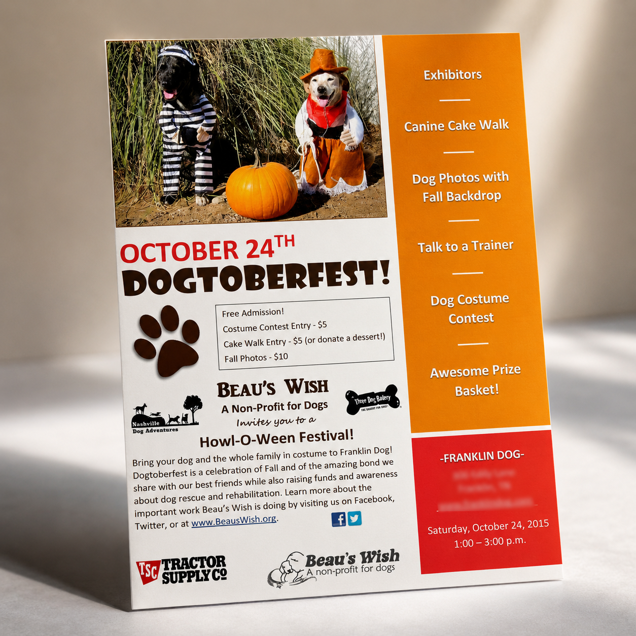 Dogtoberfest Flyer