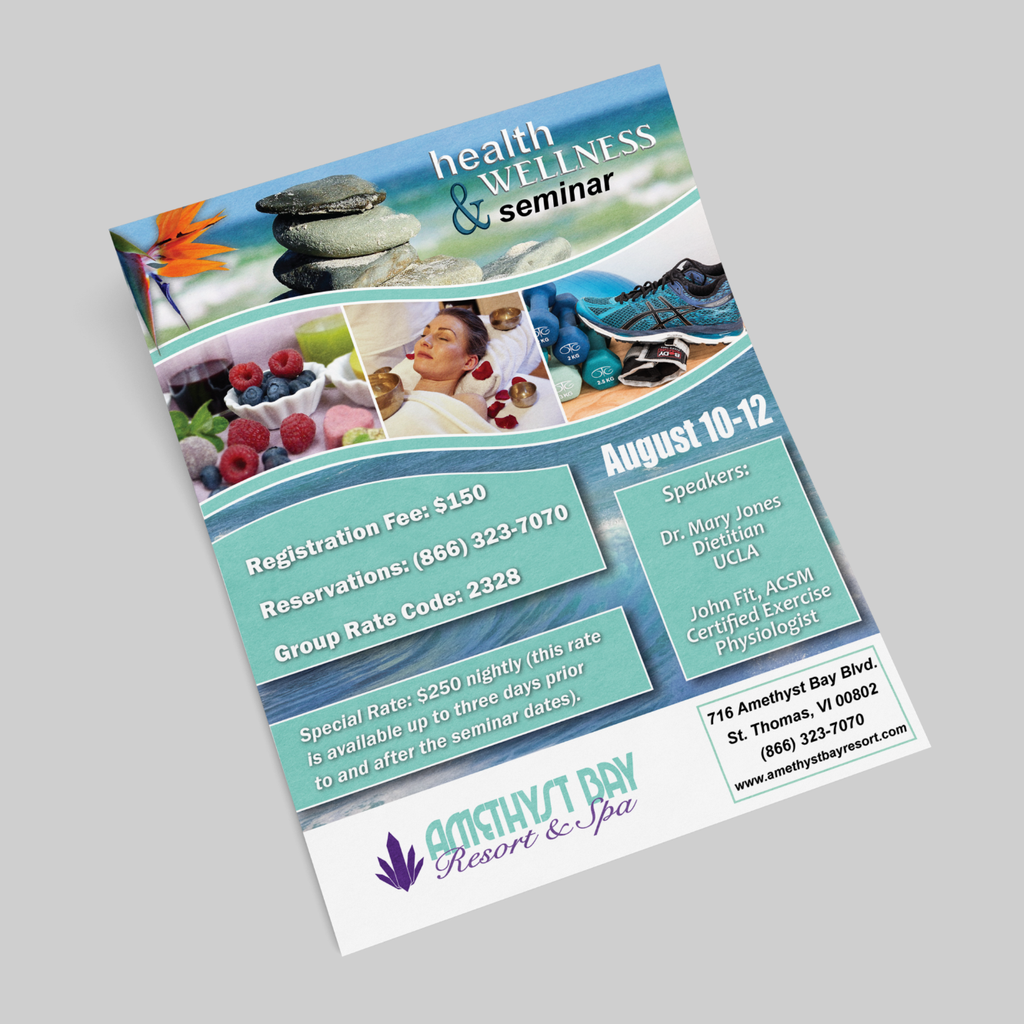 Health & Wellness Flyer