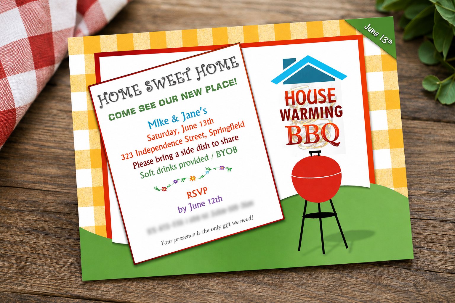 Housewarming Invitation